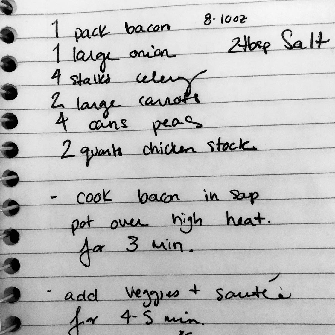 Easy Peasy Pea Soup