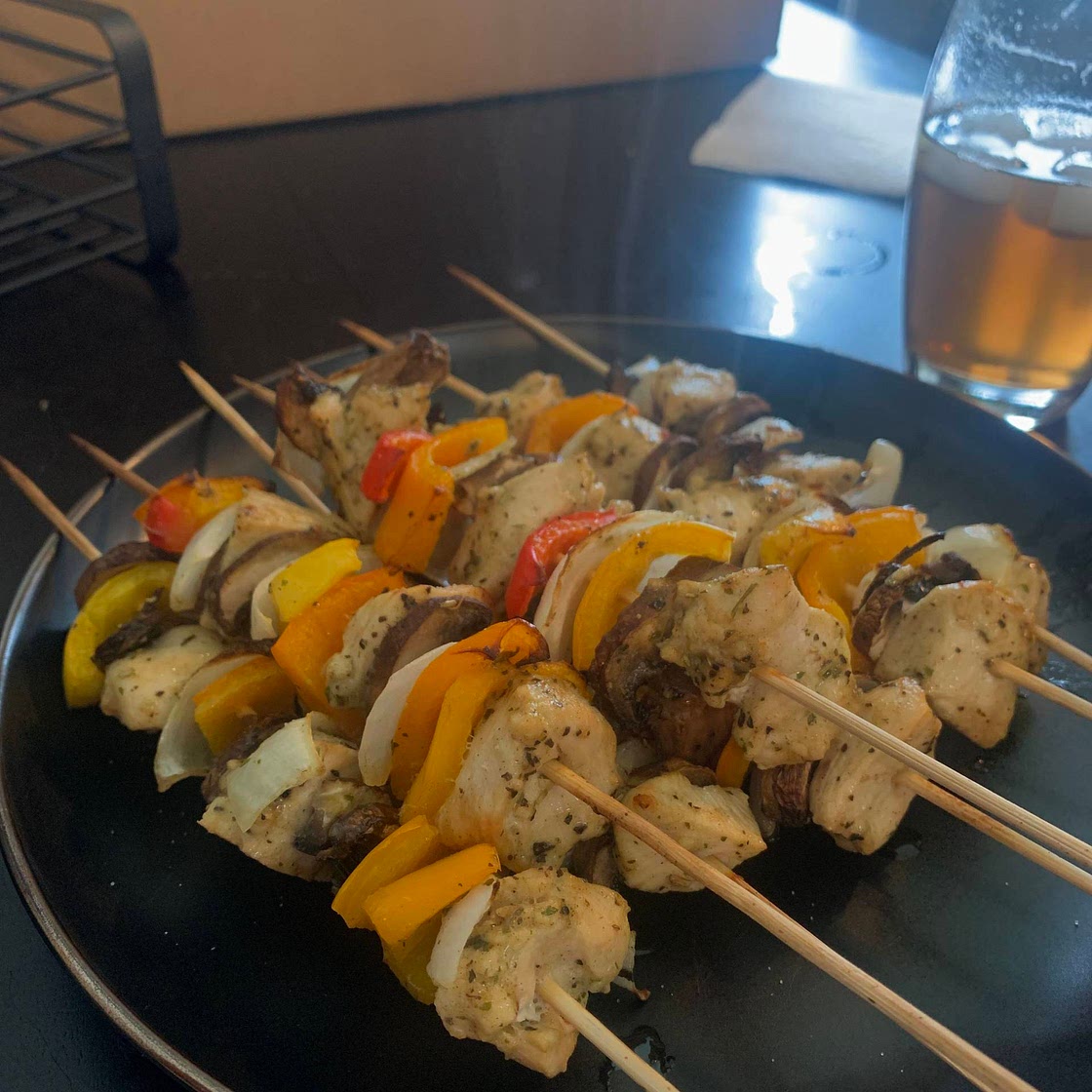 Chicken & Veggie Kebabs