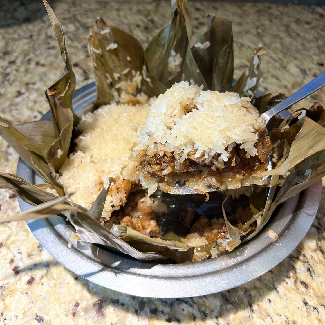 Nonya rice dumpling hack
