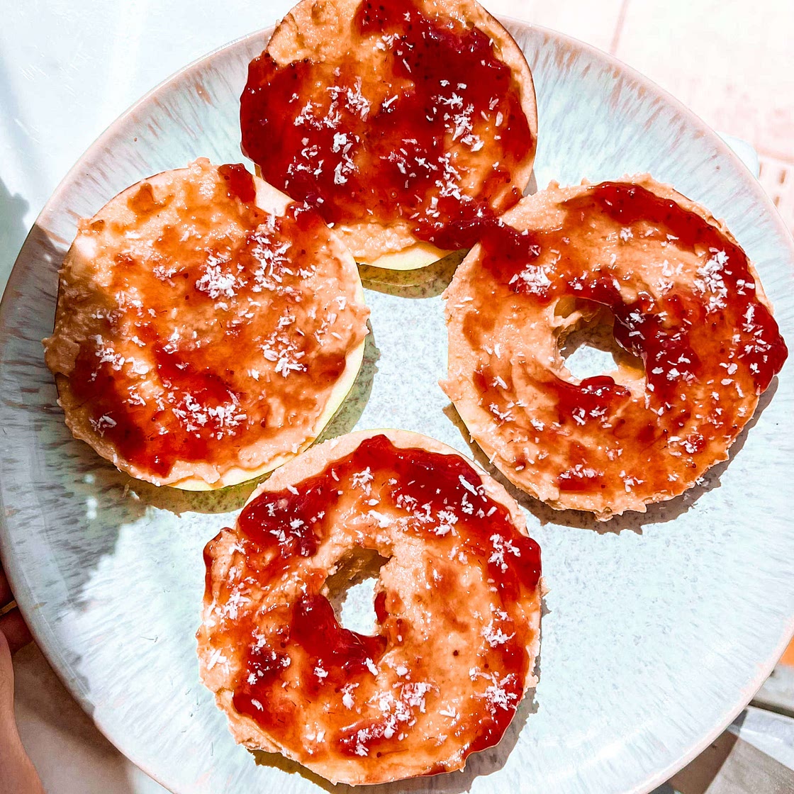 PBJ APPLE SANDWICHES