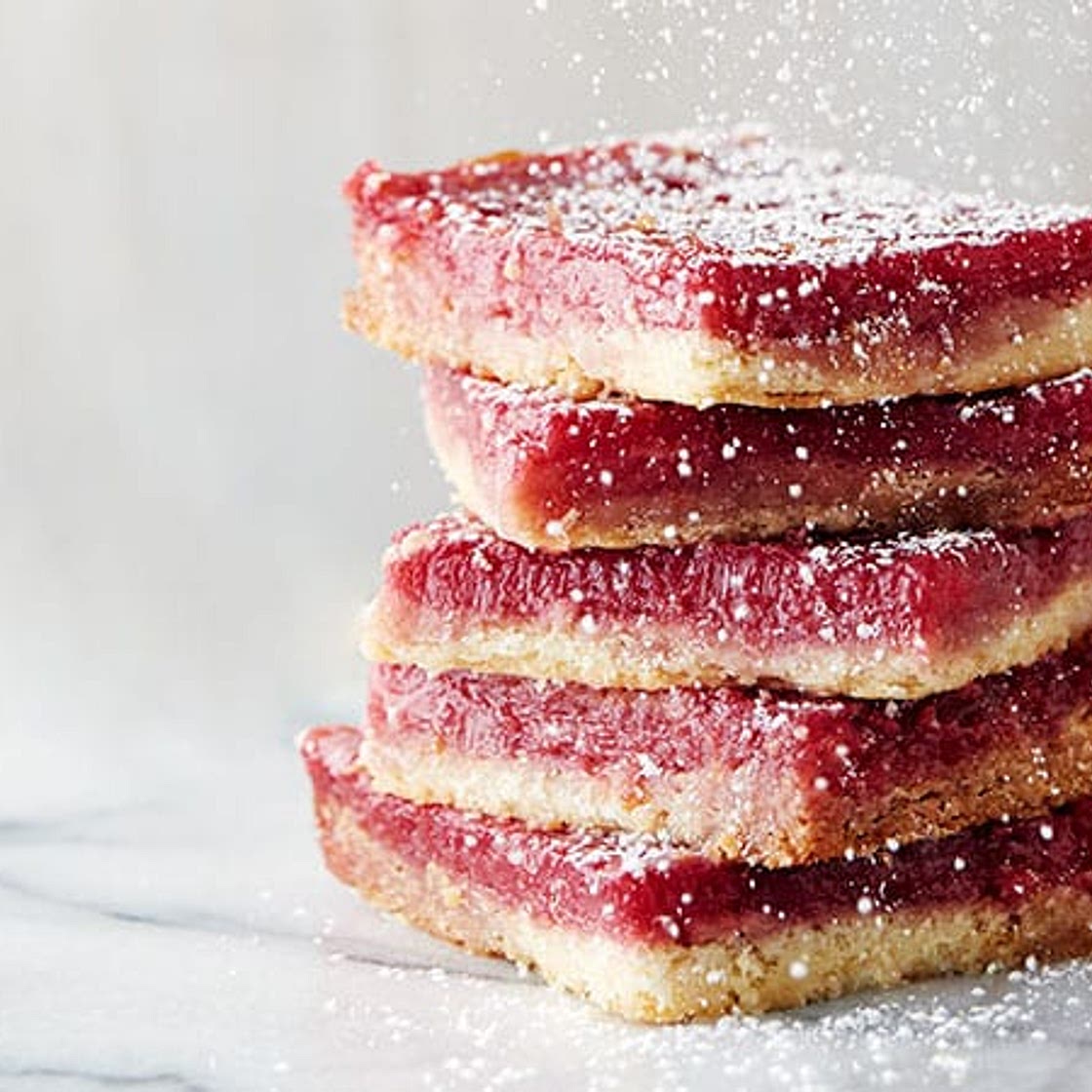 Hibiscus Lemon Bars
