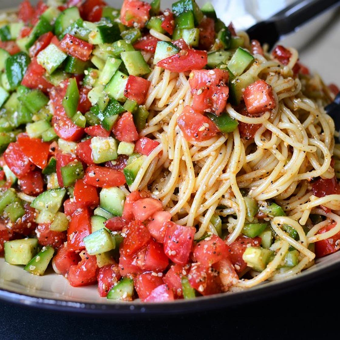 Copycat Supreme Pasta Salad — ButterYum — a tasty little food blog