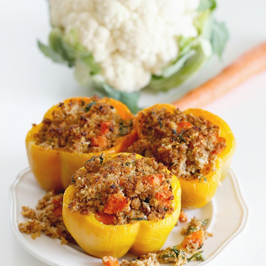 Whole30 Stuffed Peppers — Natasha Red
