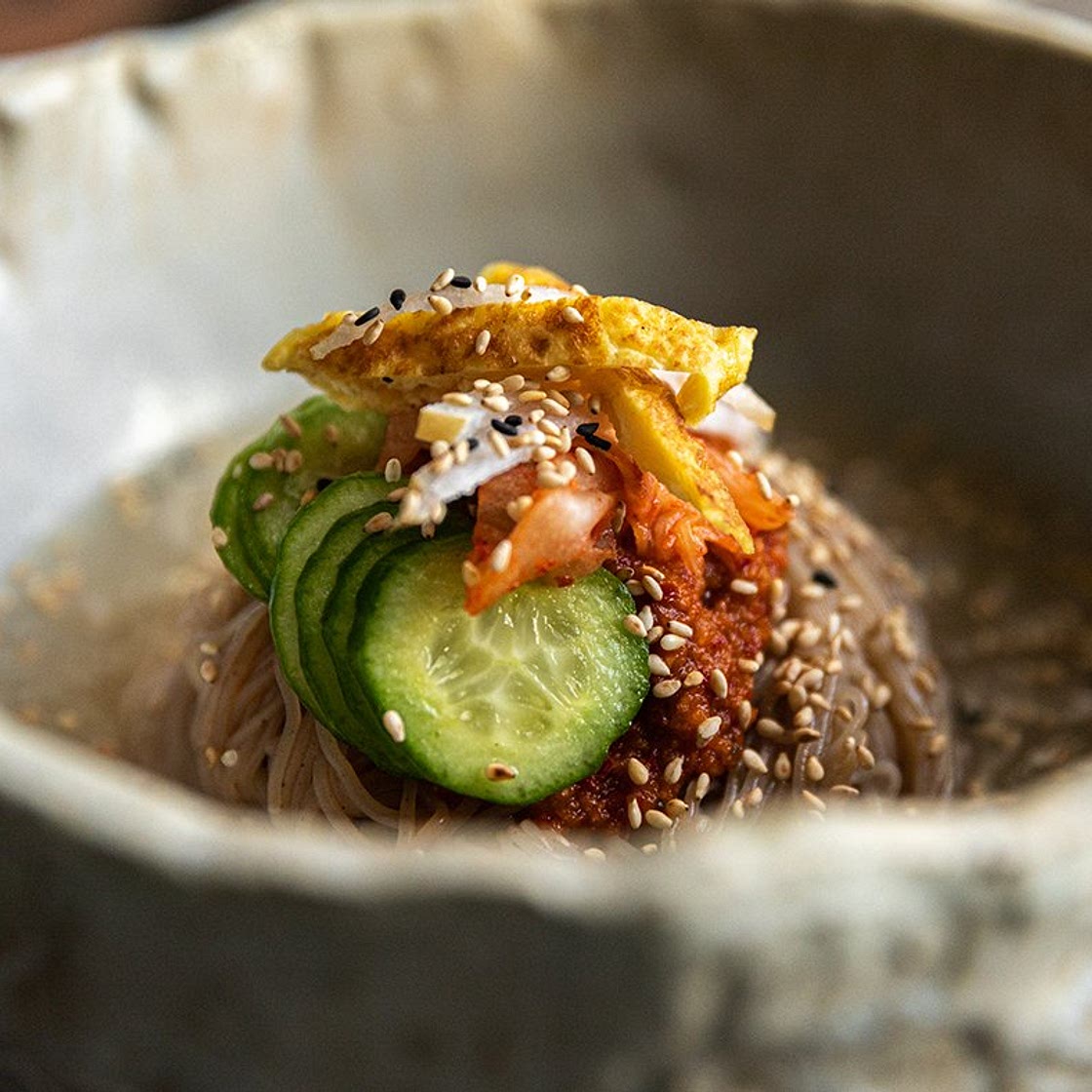 Naengmyeon: An Invigorating Cold Noodle Dish from ‘The Korean Vegan’
