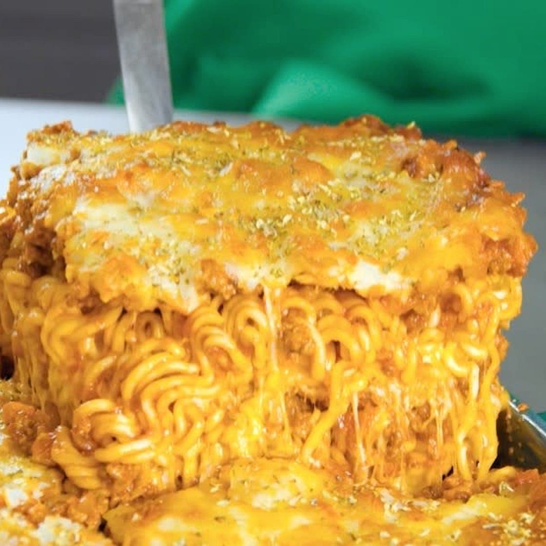 Ramen Lasange