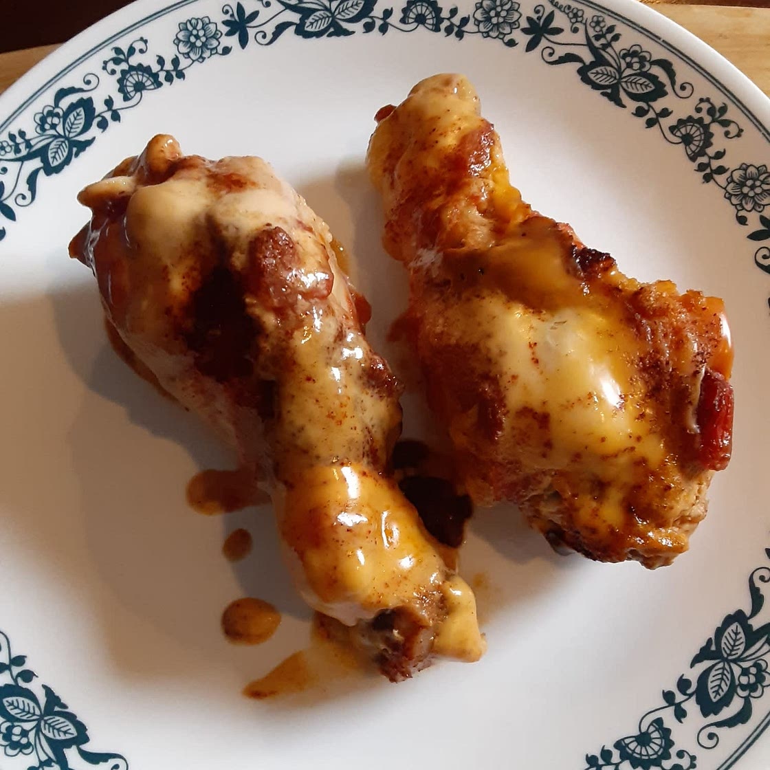 Easy, Cheesy, Crock Pot Chicken Legs