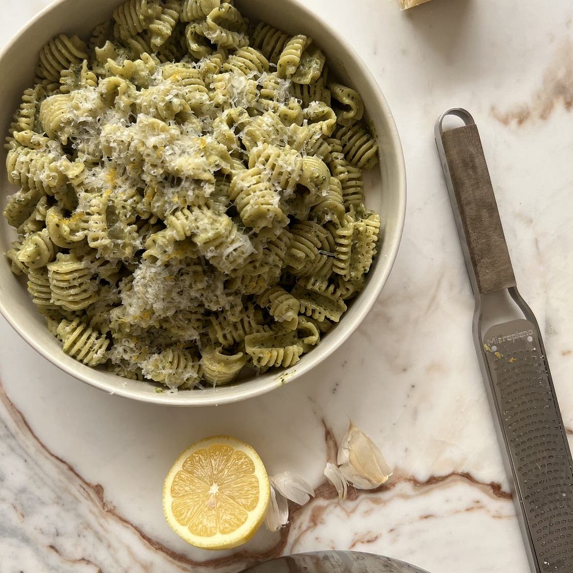 PESTO PASTA - Eden Eats