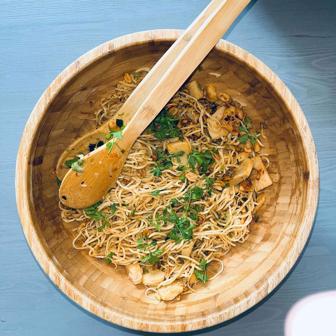 Ginger Scallion Noodles