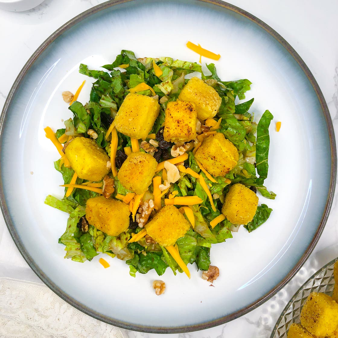 Tofu Walnut Salad