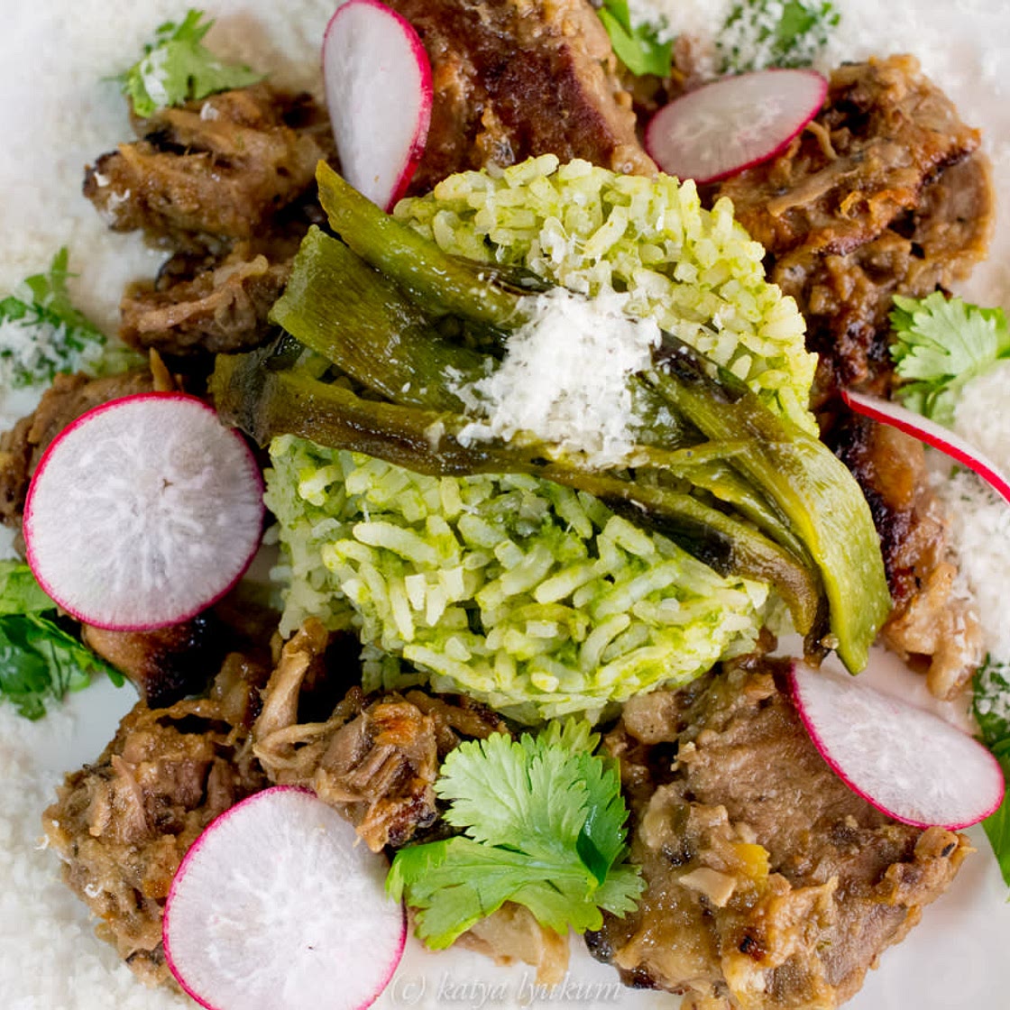 Green Mexican Rice