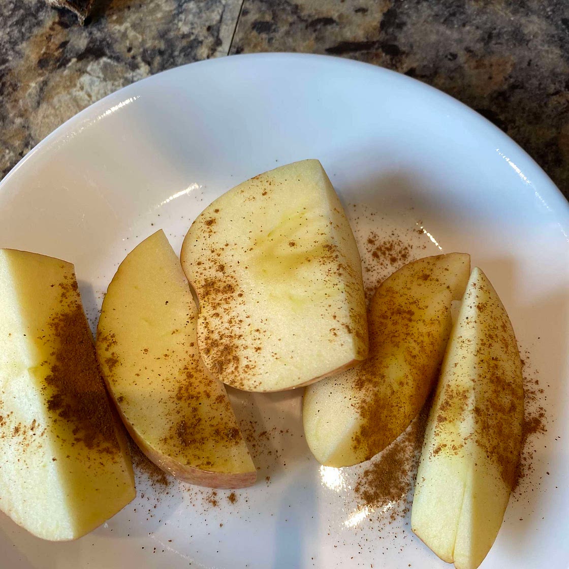 Healthy apple cinnamon 