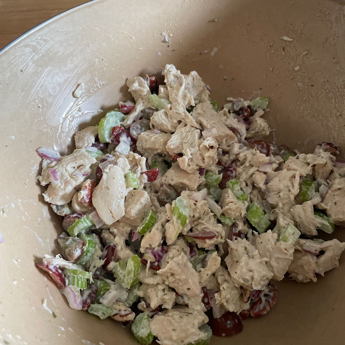Classic Chicken Salad with Grapes & Celery: Whole30, Paleo, Gluten-Free