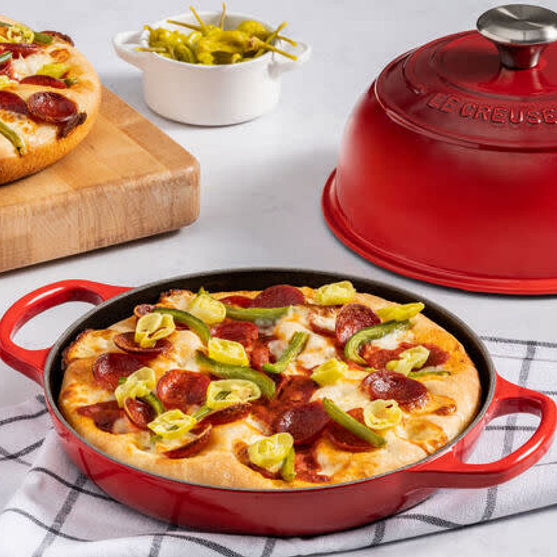 Triple Pepper Pizza