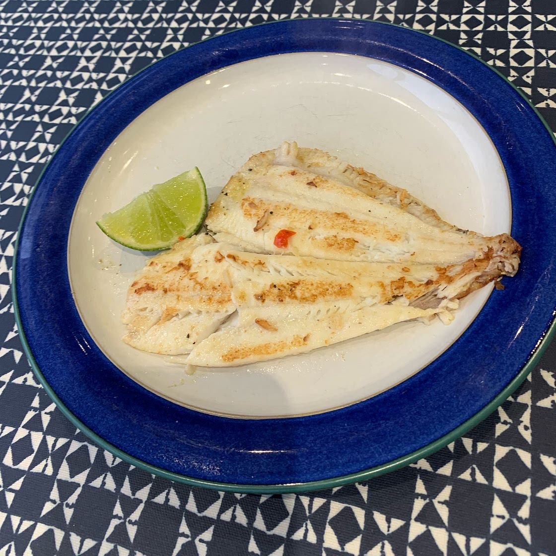 Bahamian Grilled Fish