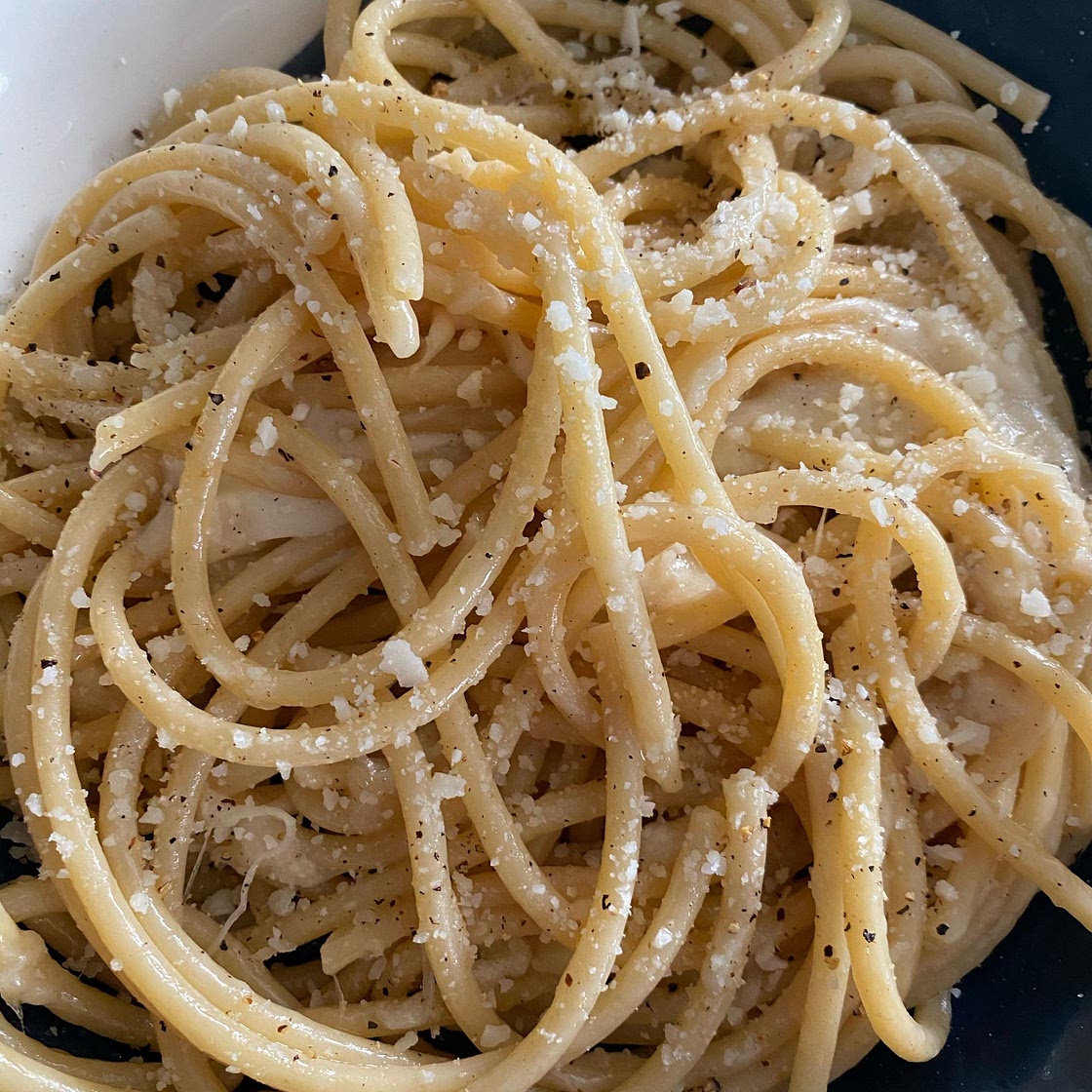 Bucatini Cacio E Pepe Pasta Recipe