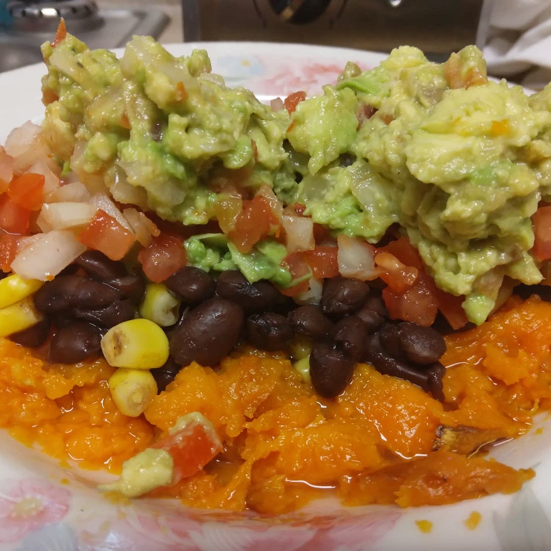Black Bean Taco Stuffed Sweet Potatoes