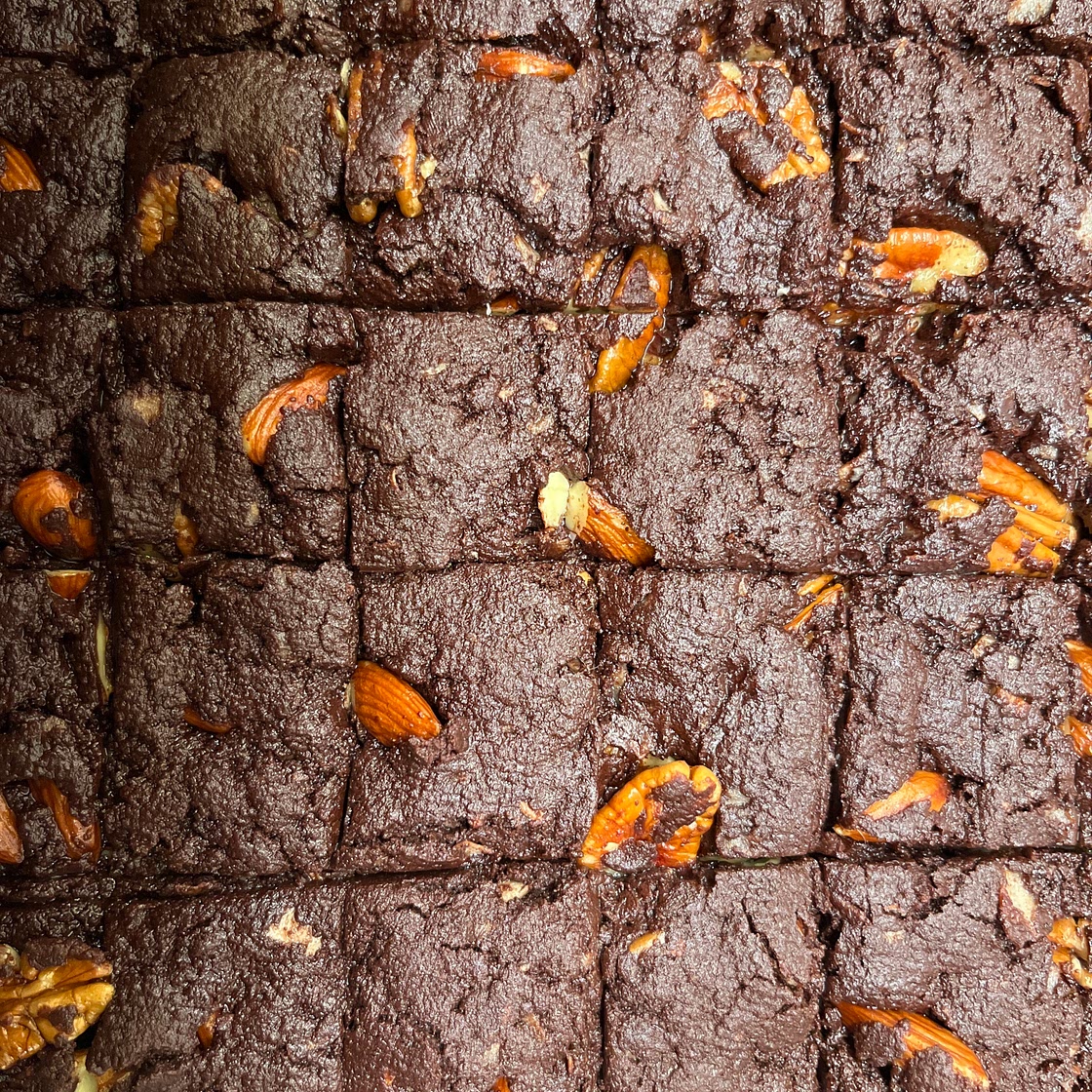 Nutty dark chocolate fudge- Keto