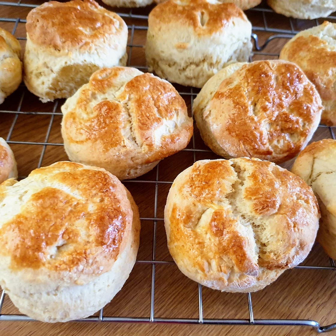 Classic scones with jam & clotted cream
