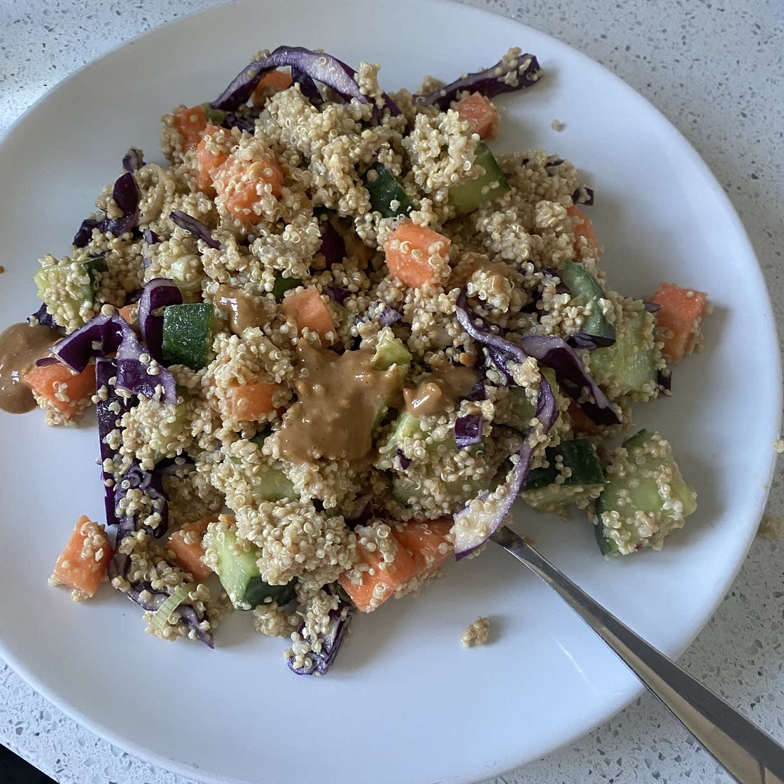 CRUNCHY THAI QUINOA SALAD