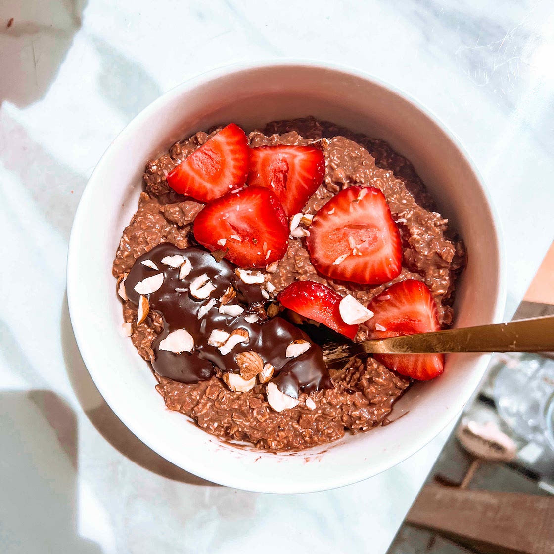 VEGAN NUTELLA OATS