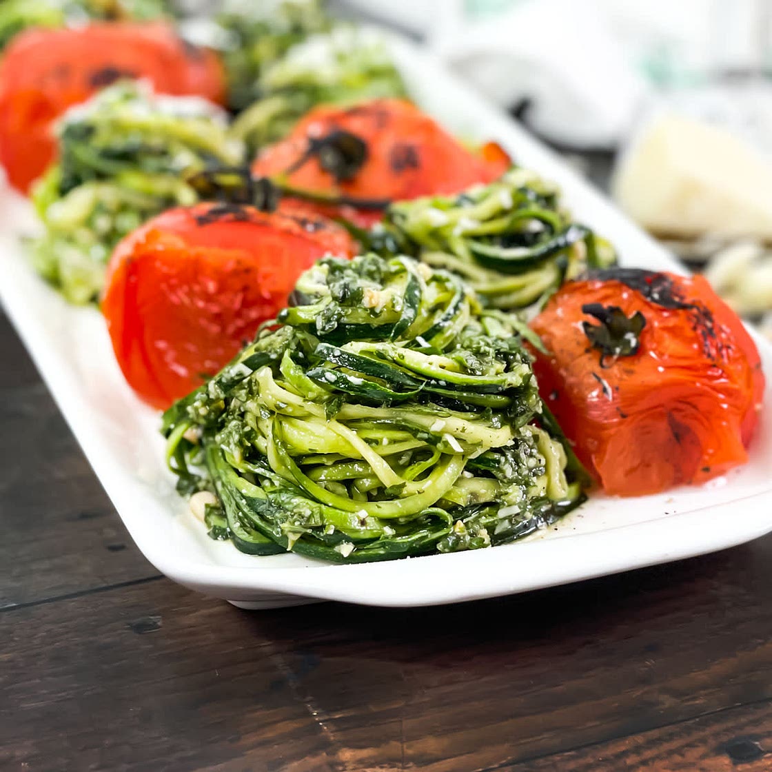Zoodles with Pesto