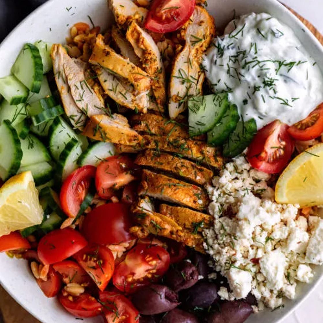 Shawarma Hummus Bowls