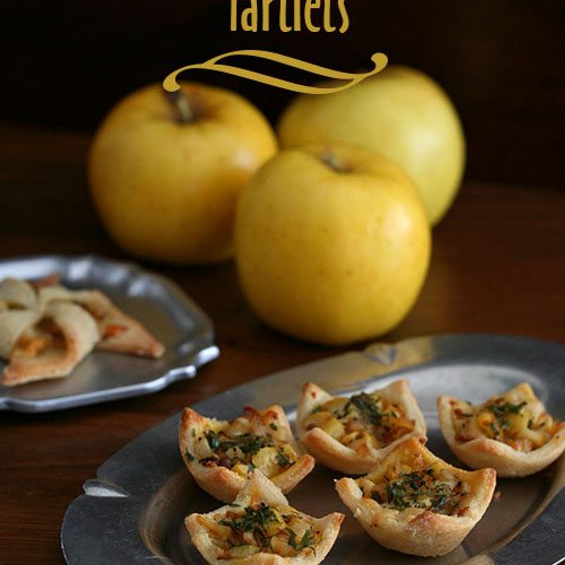 Apple & Caramelized Onion Tartlets – Low Carb and Gluten-Free