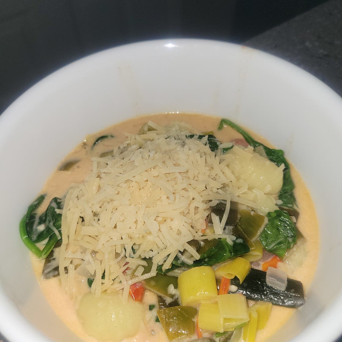 Gnocchi Spinach Soup