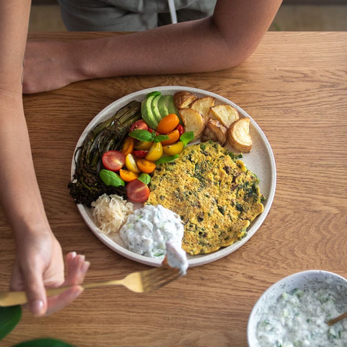 PLANT-BASED OMELETTE