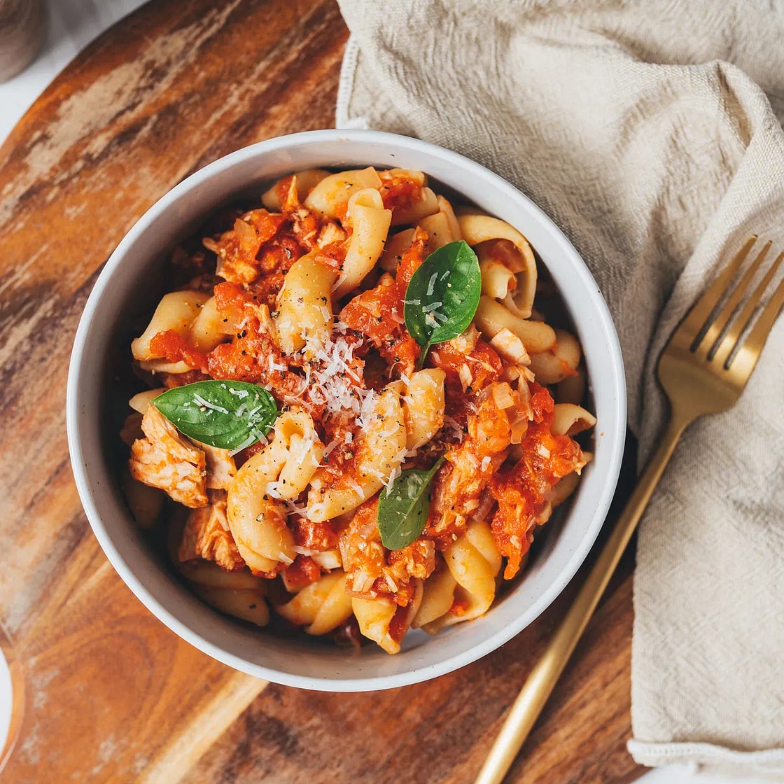 Chili Tuna Pasta