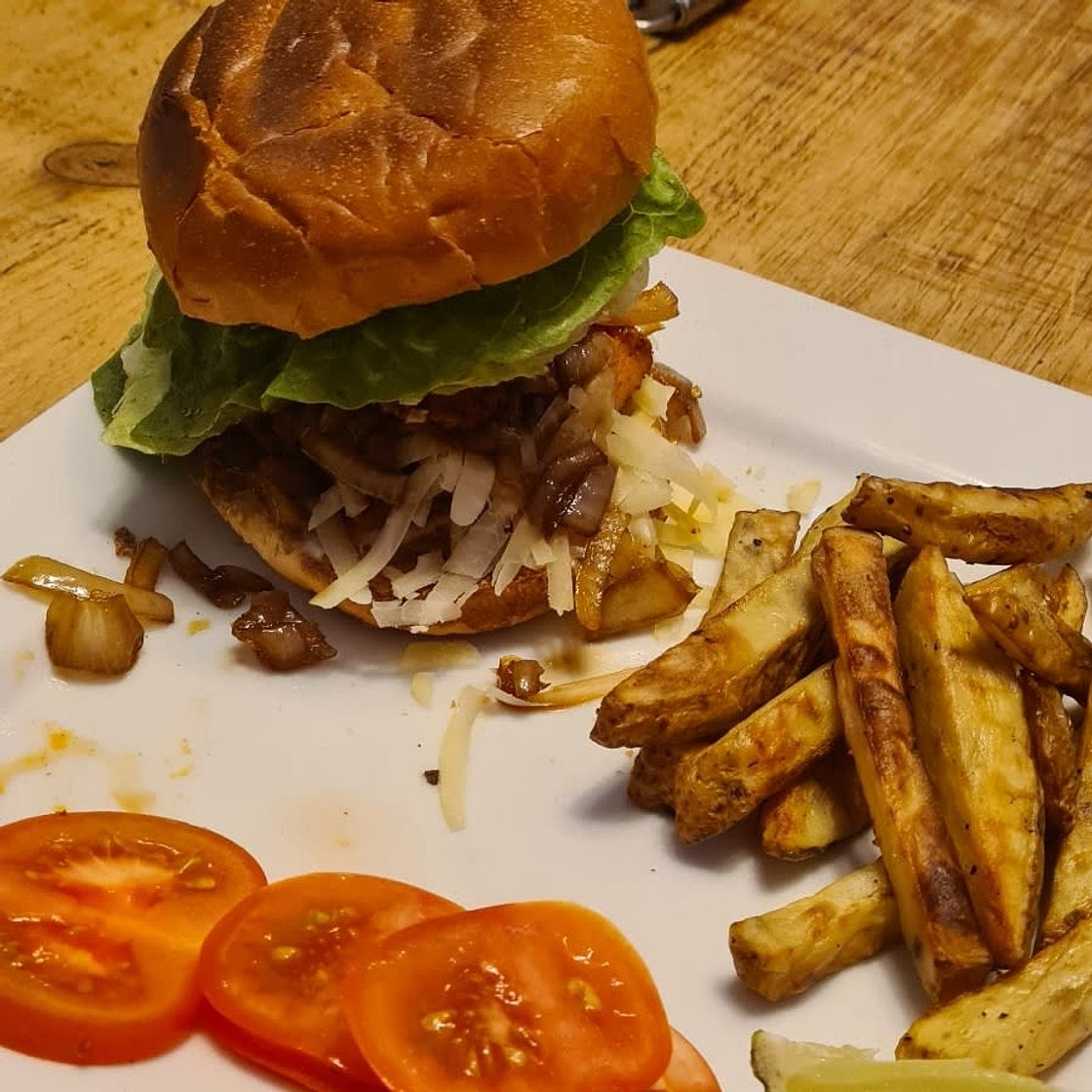 Portuguese Style Chicken Burger
