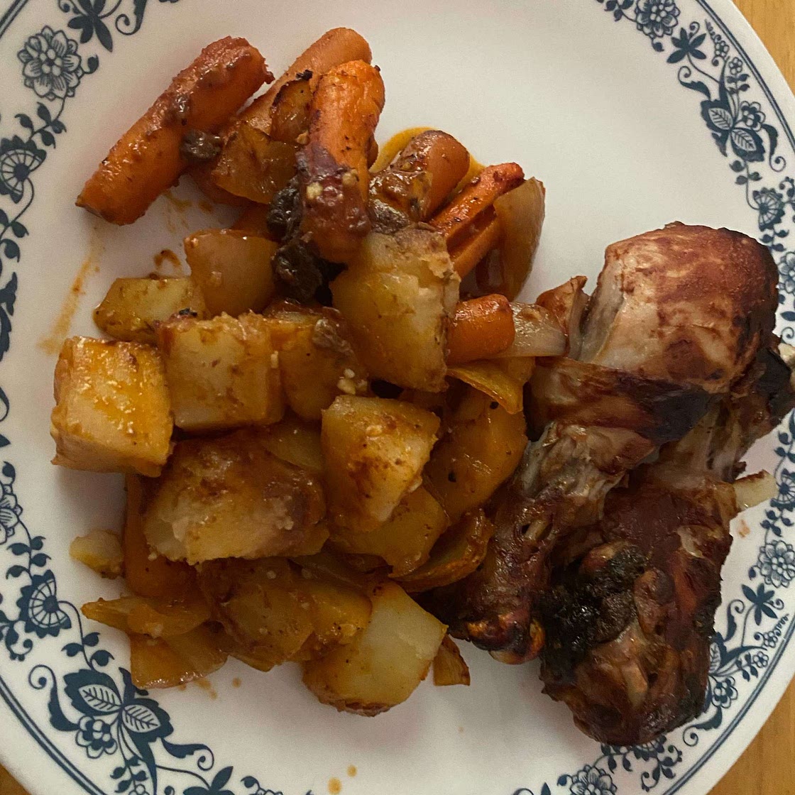 Oven Roasted BBQ Chicken Legs