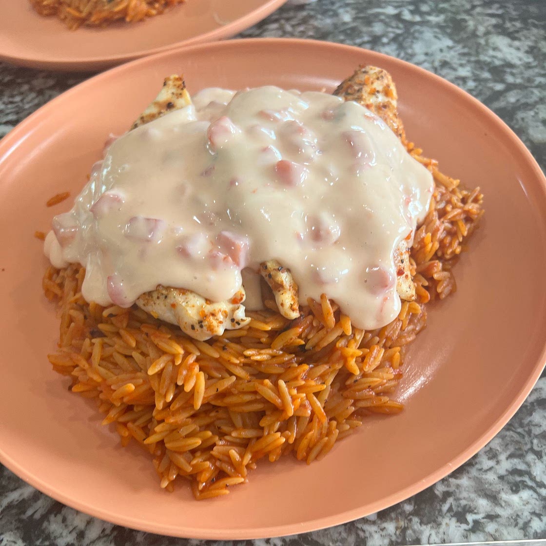 Queso Smothered Chicken