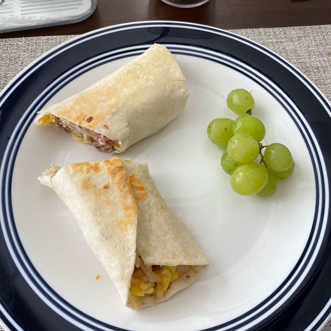Homemade Breakfast Burritos