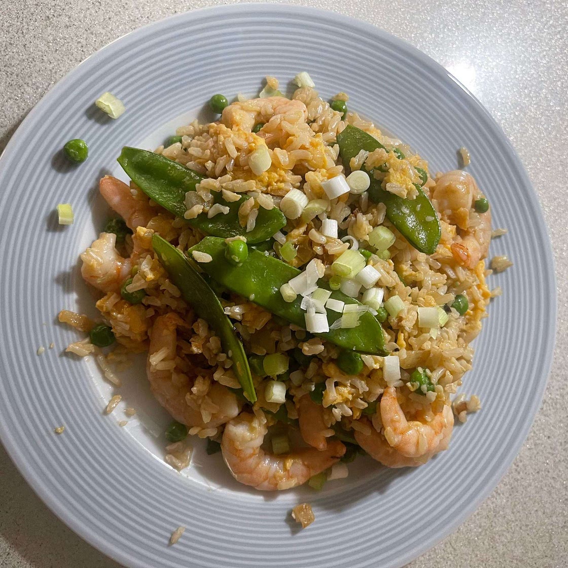 Prawn fried rice