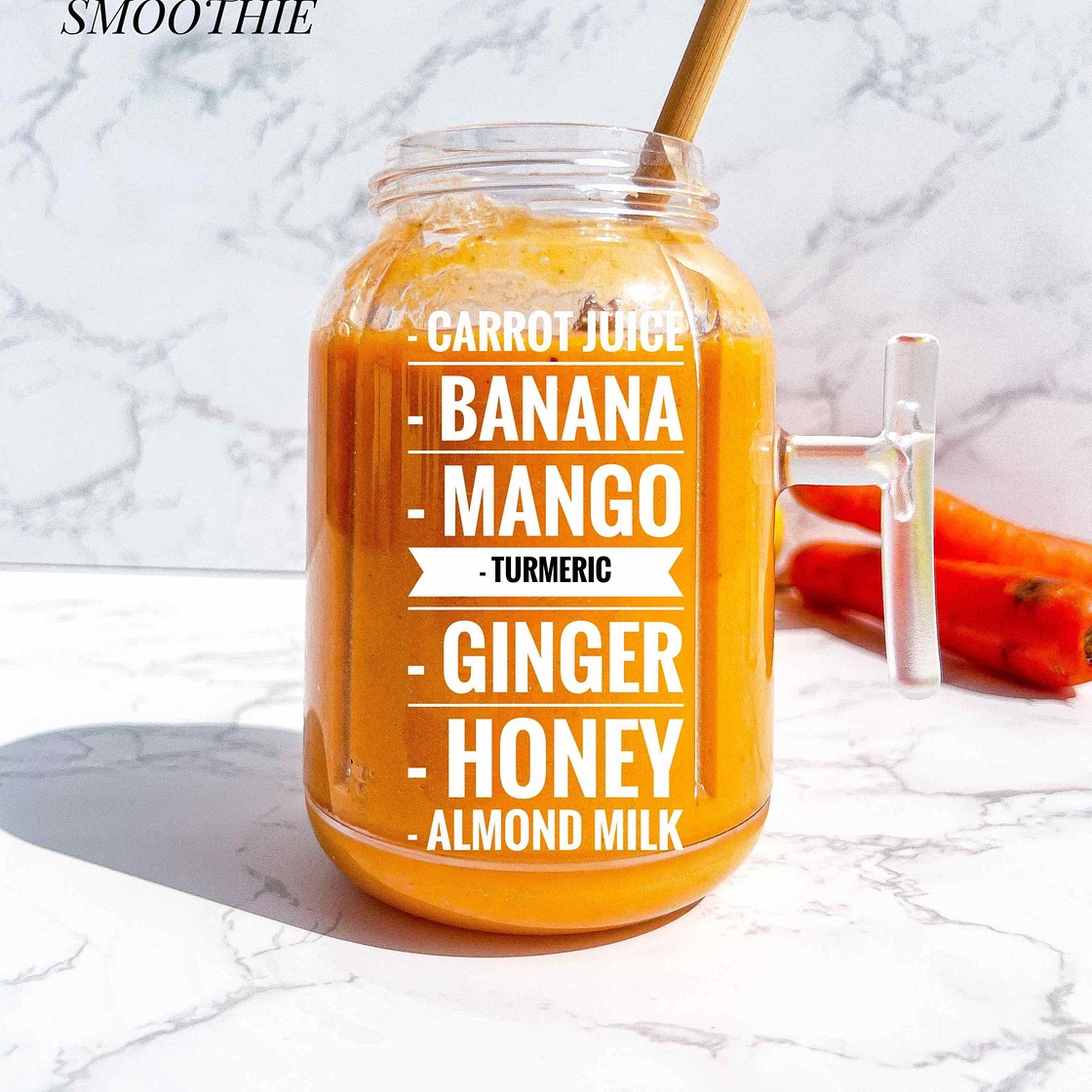 Carrot Banana Smoothie 