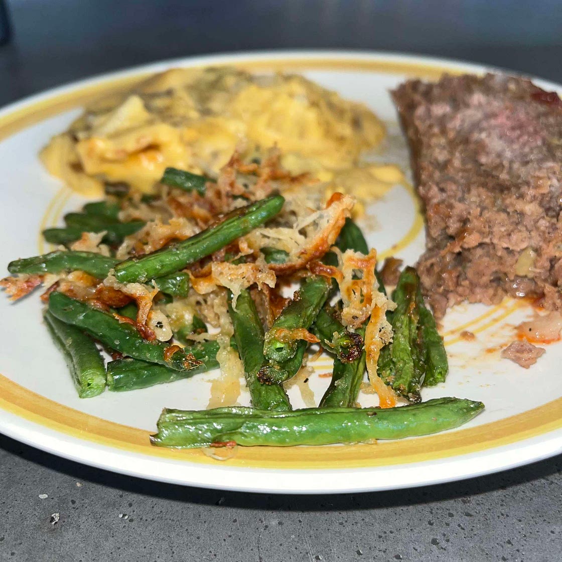 Garlic Parm Green Beans