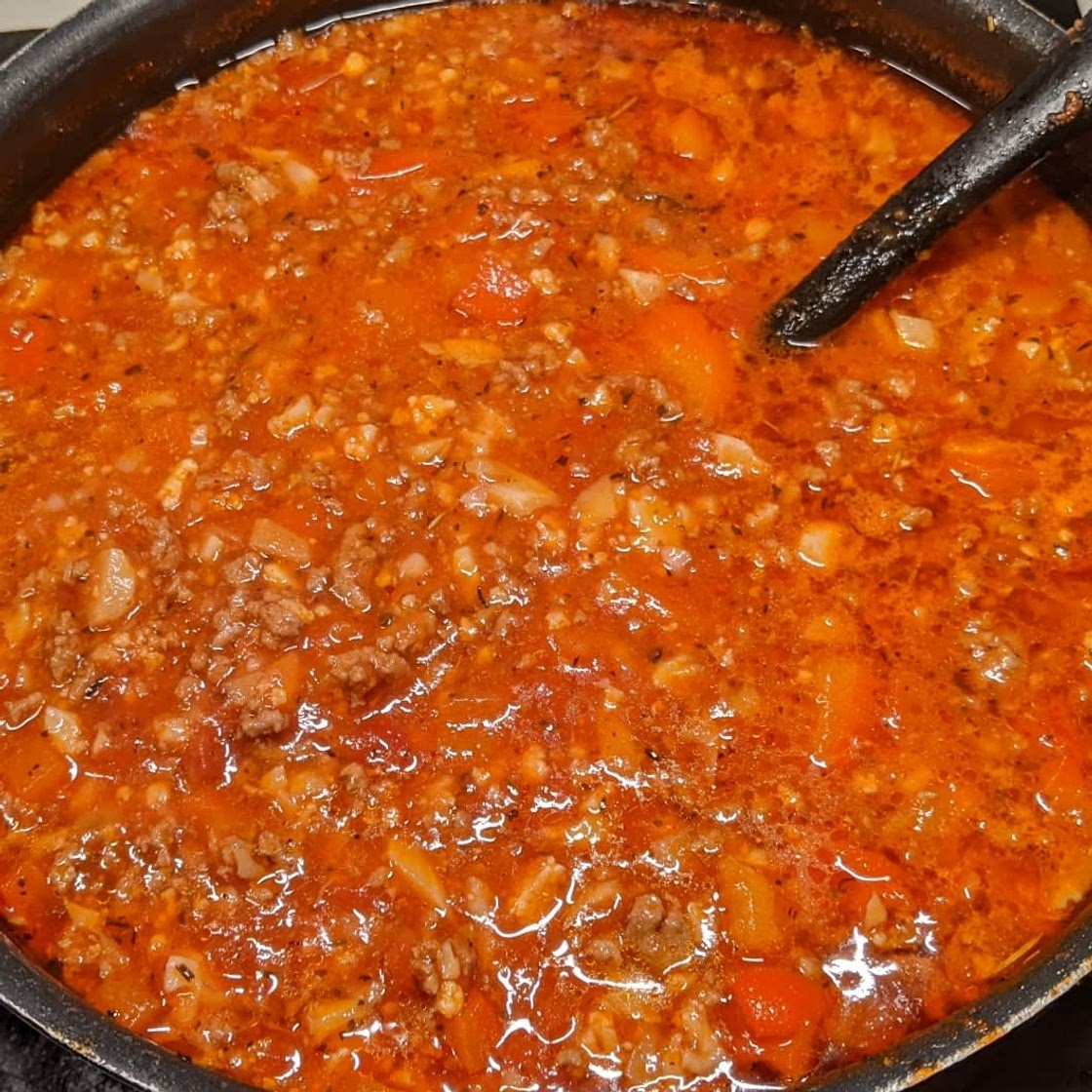Easy Stuffed Pepper Soup Recipe