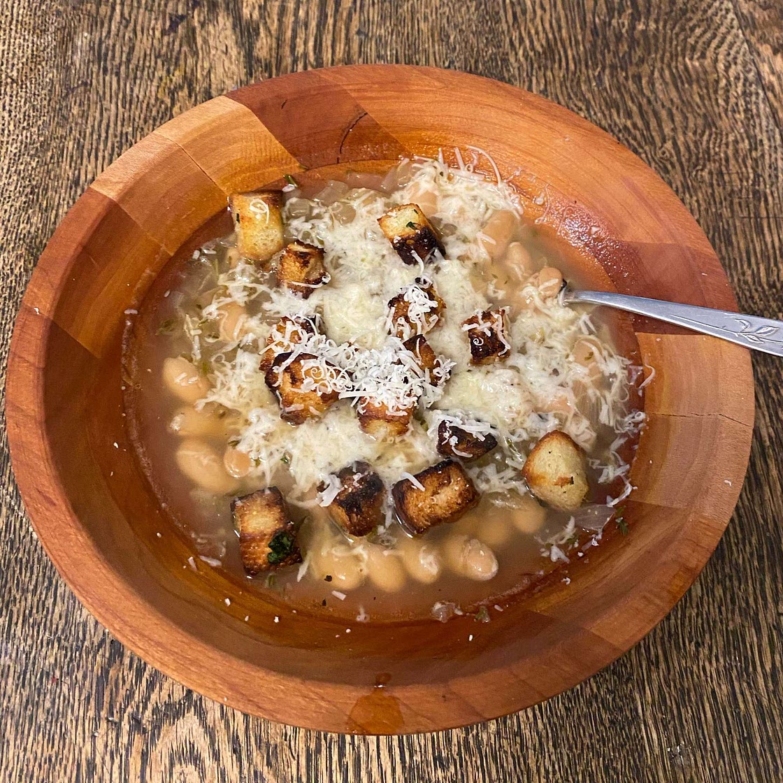 Crock Pot White Bean French Onion Soup