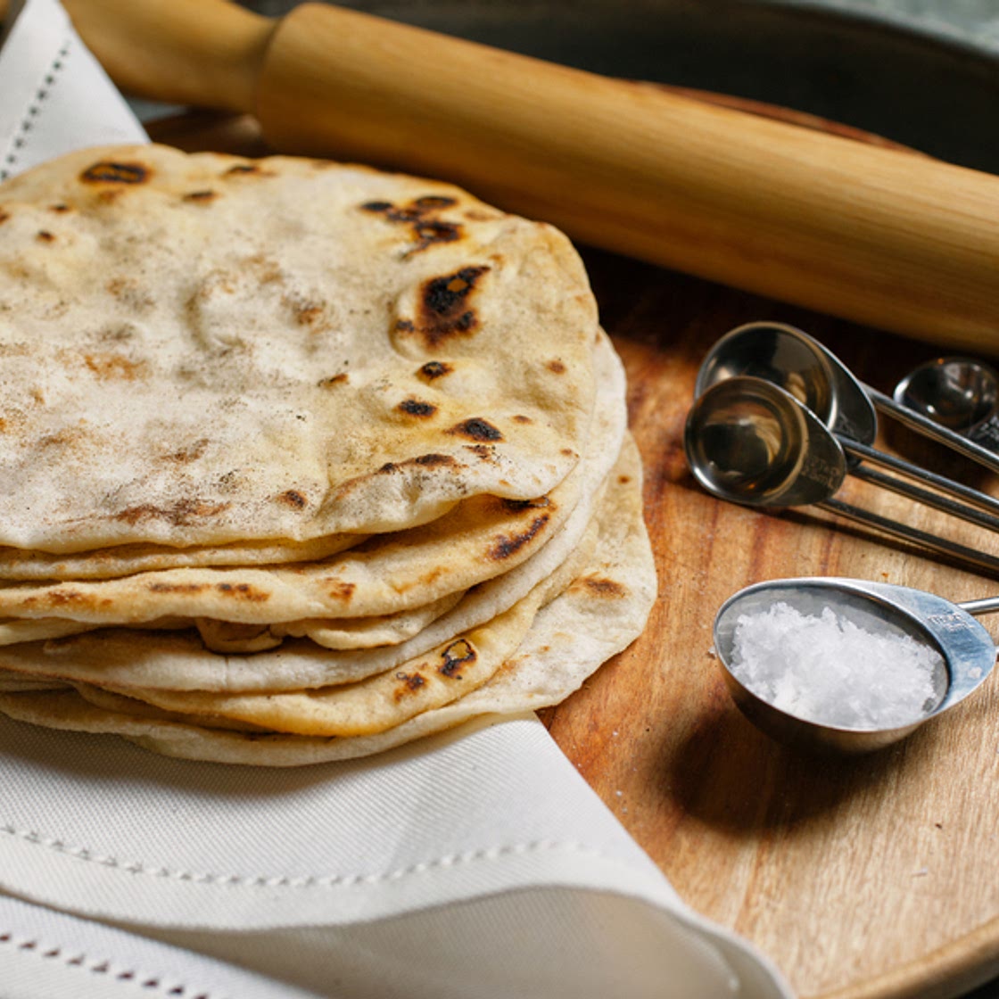 How To Make Indian Flatbread Using a Belan | Well+Good
