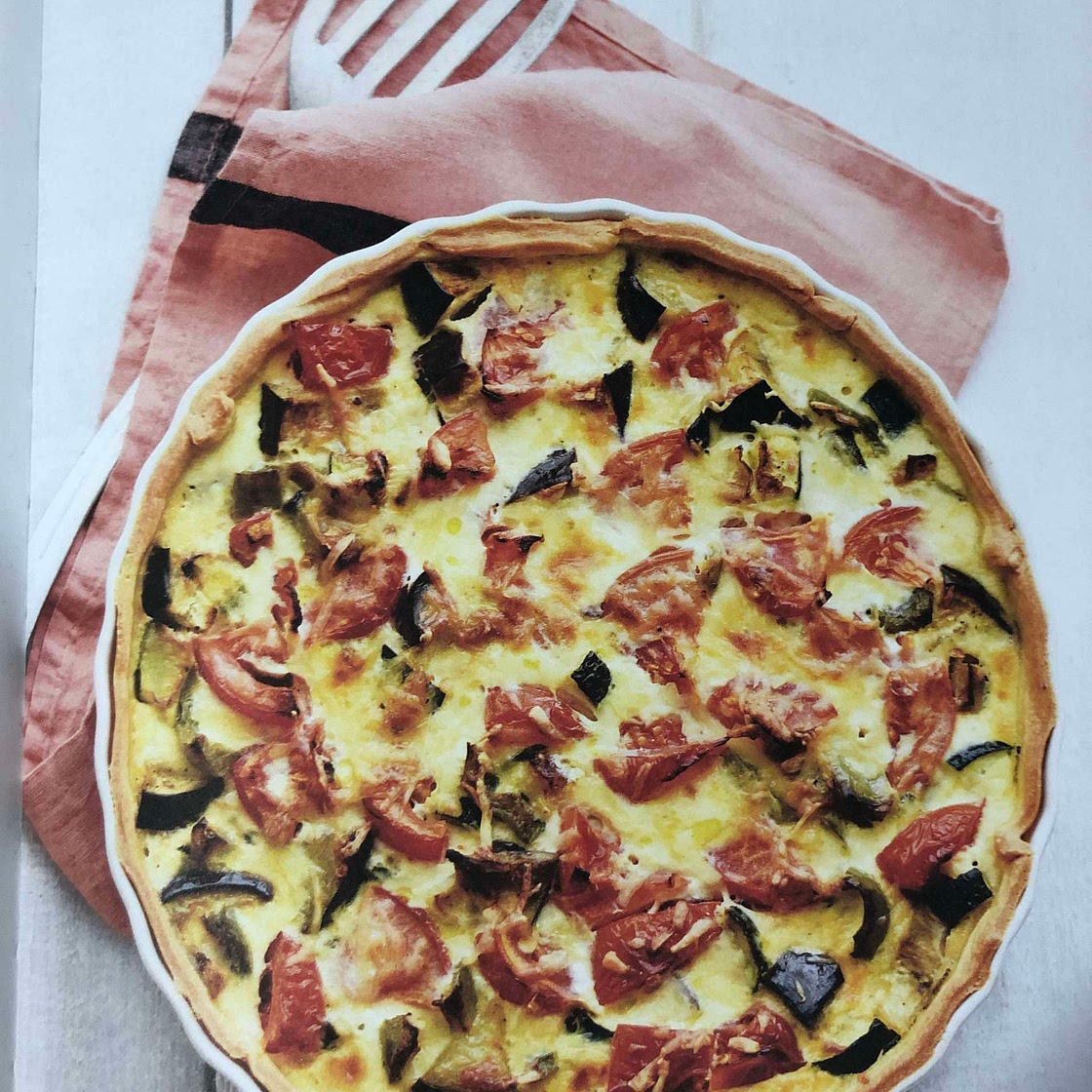 Quiche aux légumes du soleil
