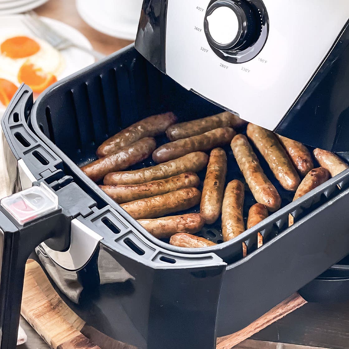 Air Fryer Breakfast Sausages