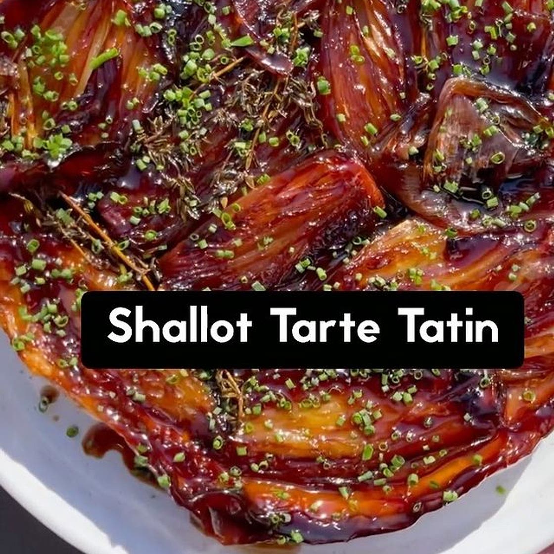 Shallot Tarte Tatin 🧅