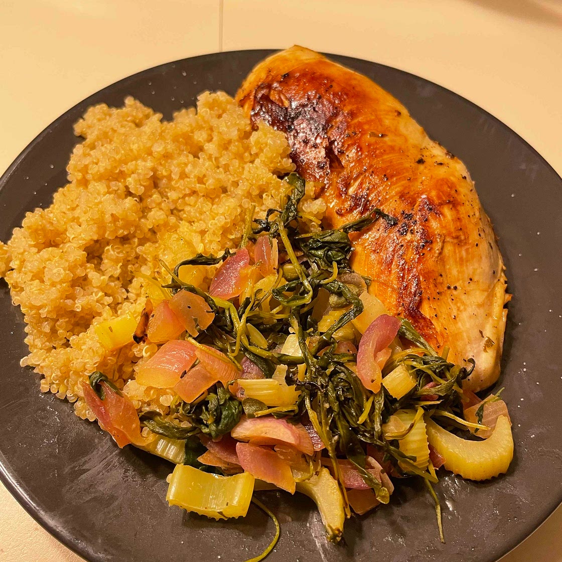 Mediterranean Sockeye Salmon (Chicken) Salad [HMC]