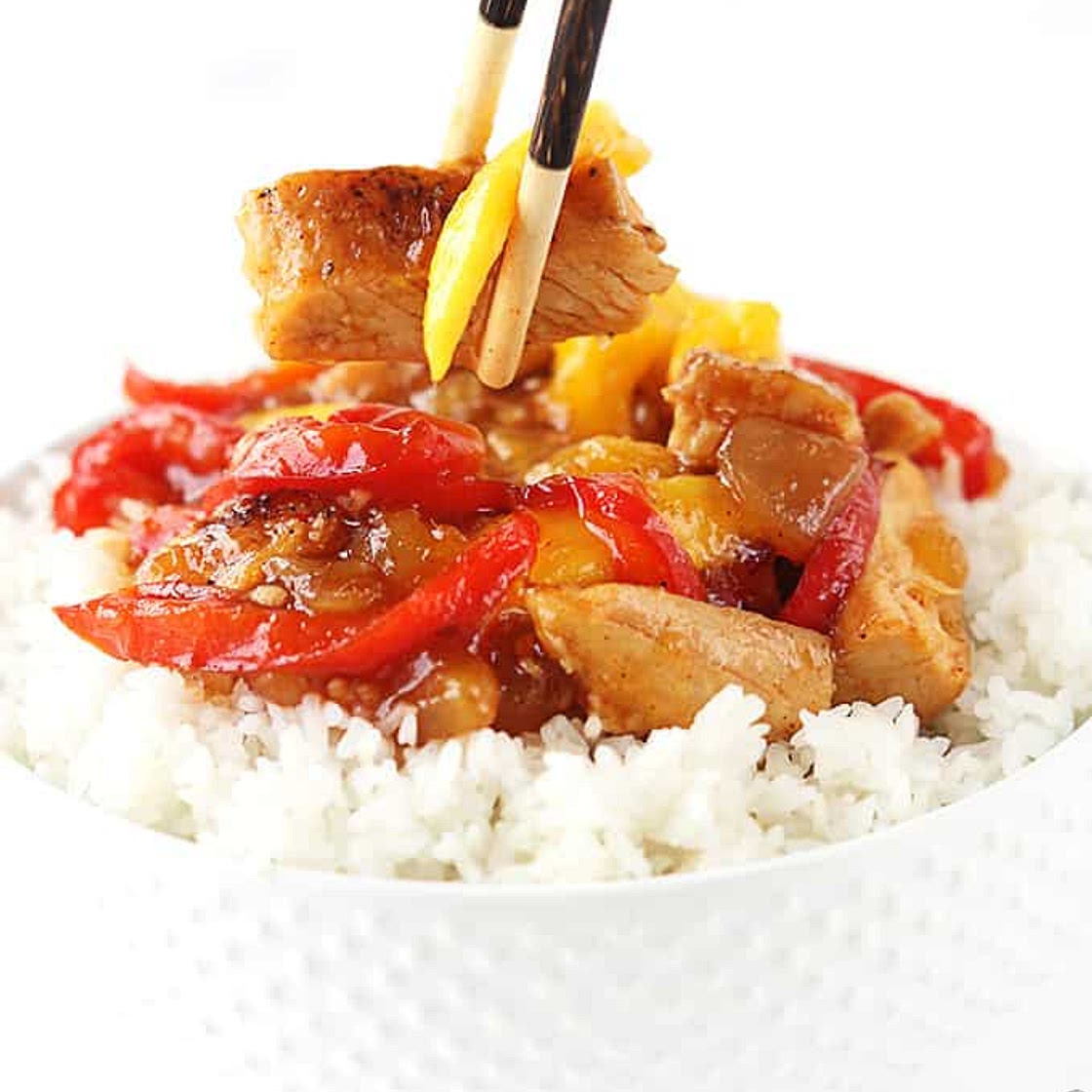 Mango Chicken Stir Fry