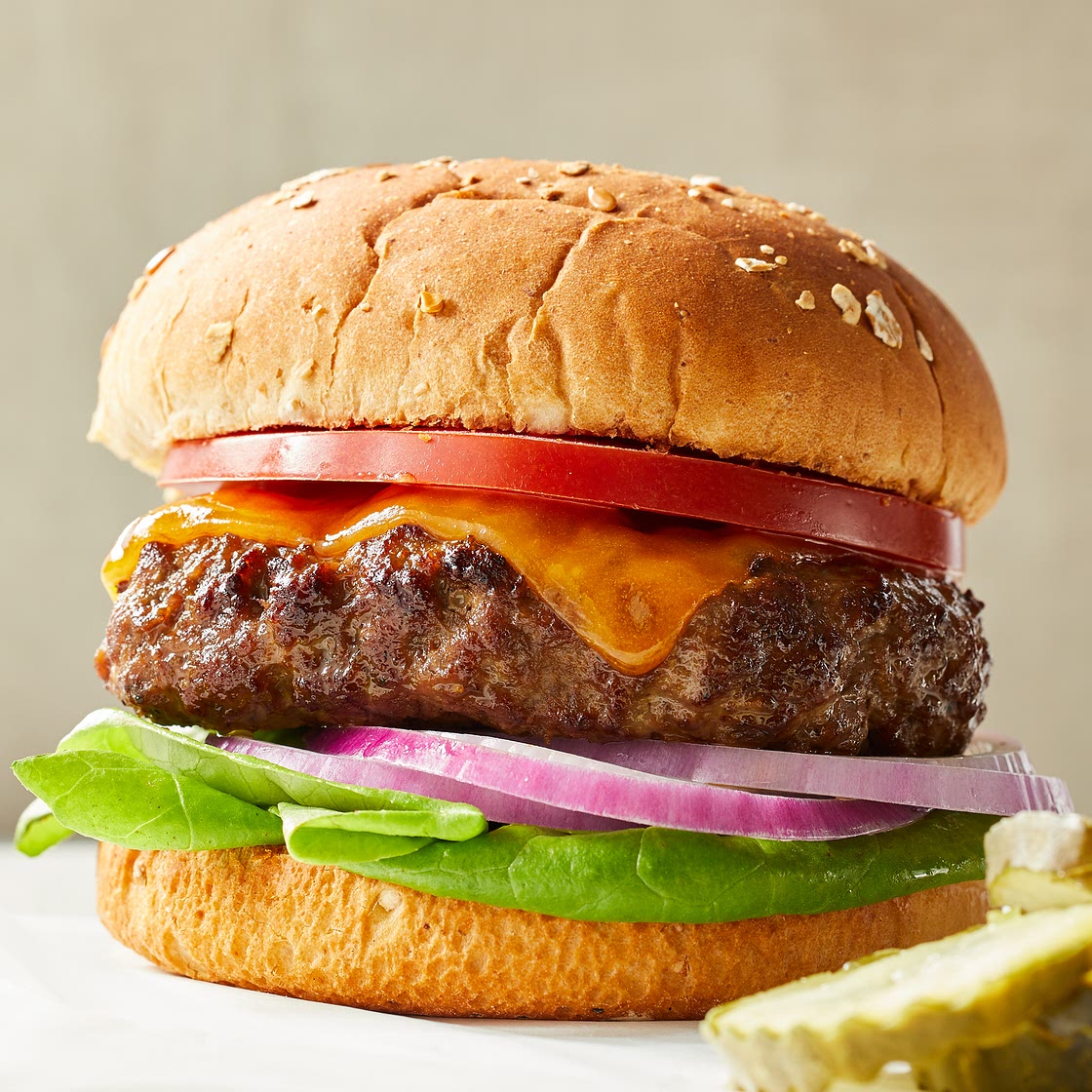 Air-Fryer Burgers