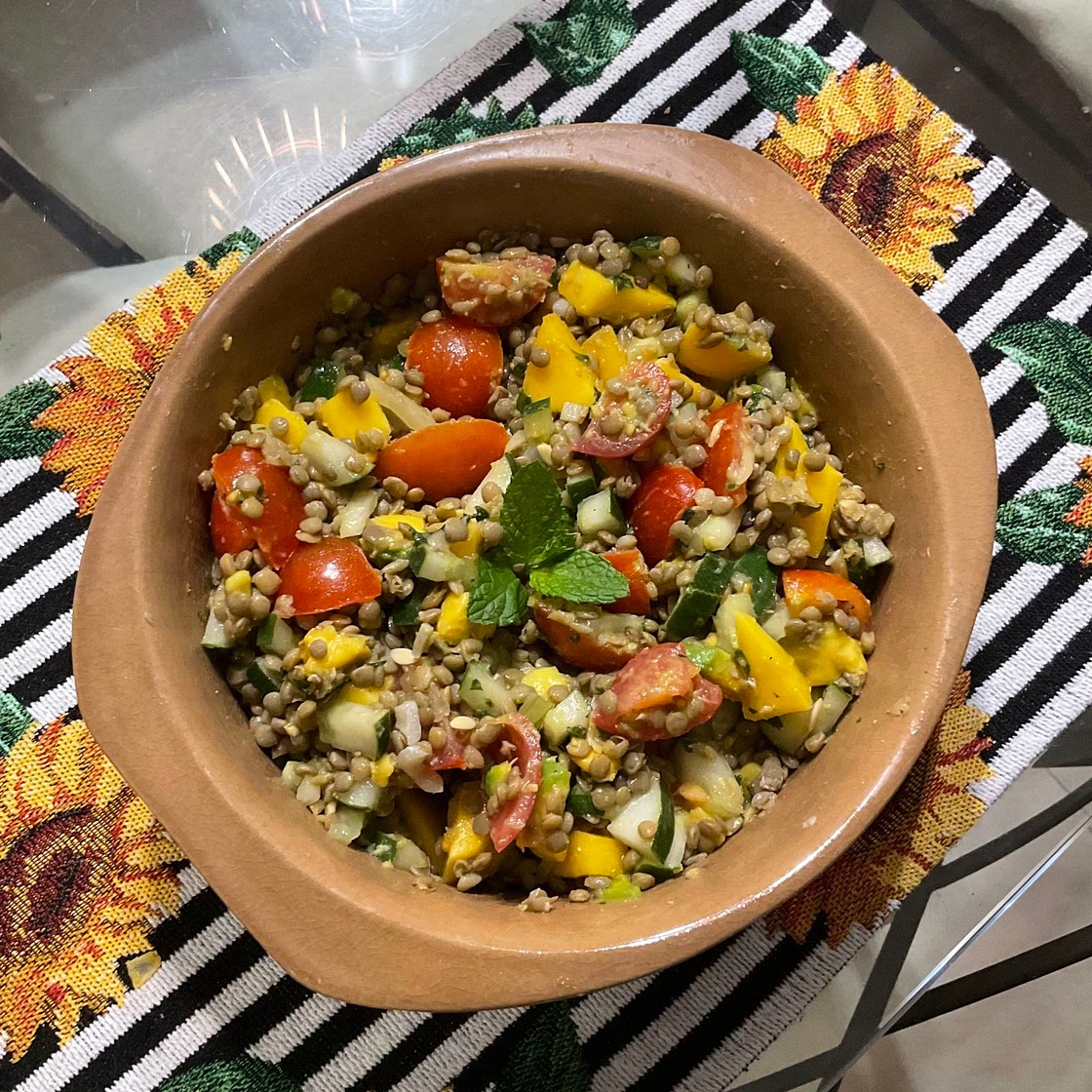 Ensalada de Lentejas Saludable
