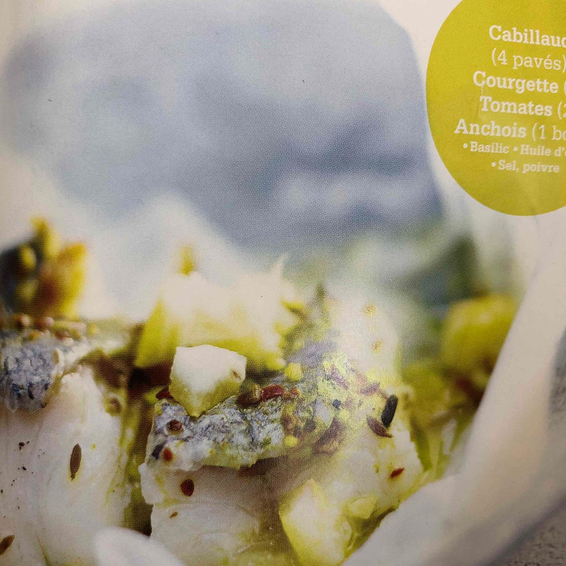 Papillottes de cabillaud