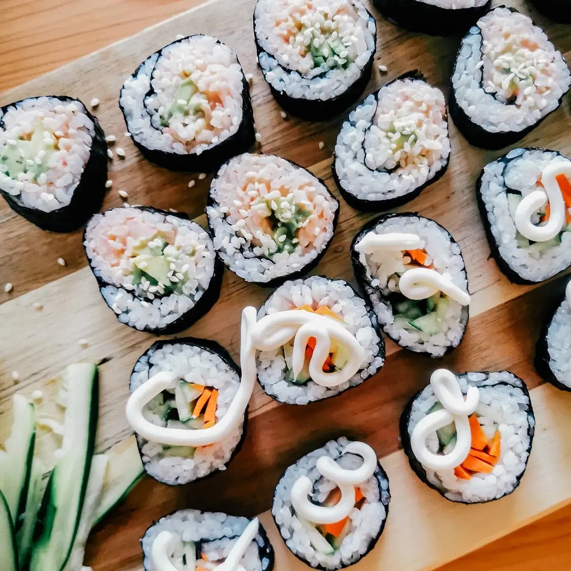 Quick 'sushi' at home