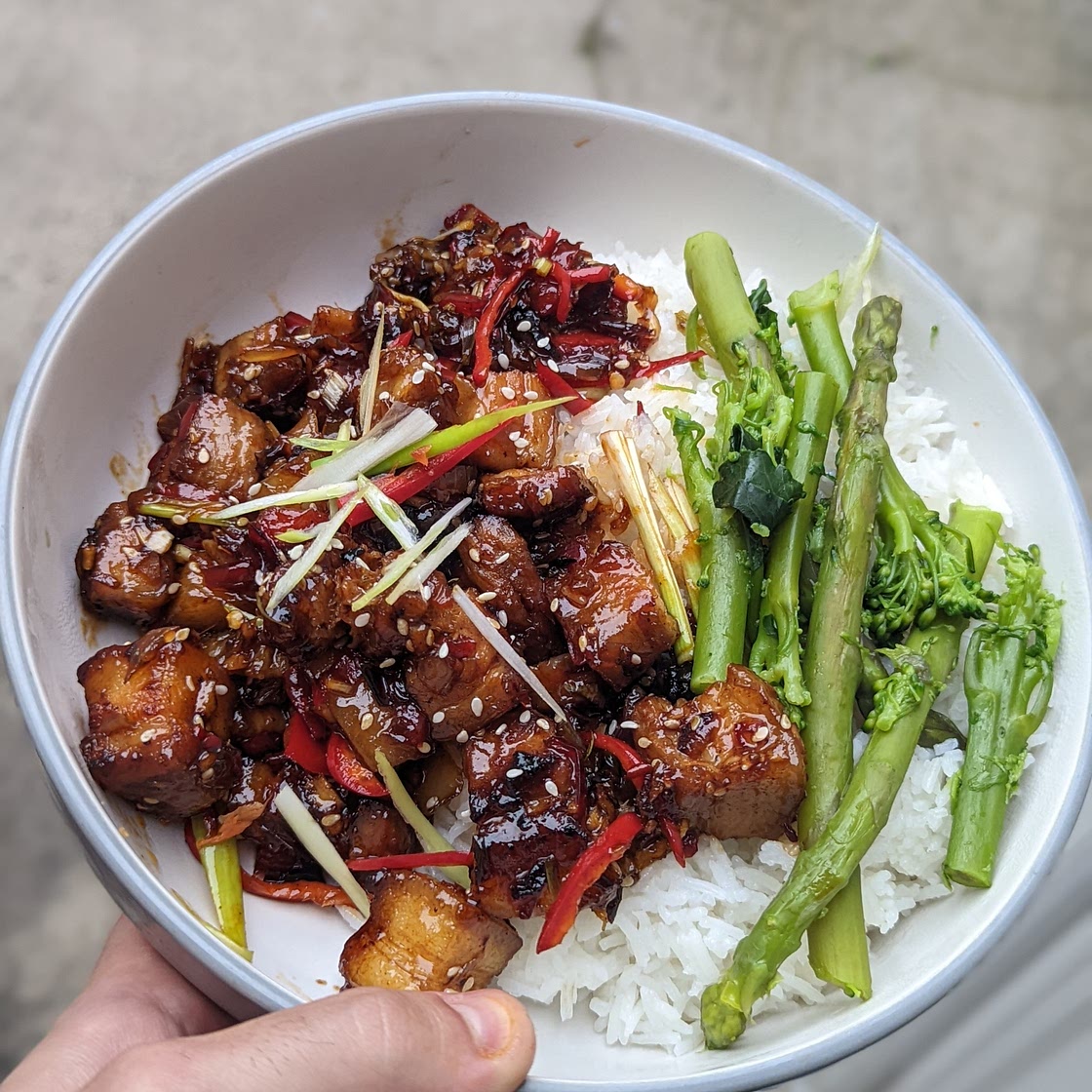 Chinese Sticky Pork Belly Bites